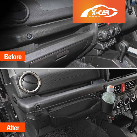 Dash Board Passenger Handle Storage Tray for Suzuki Jimny 2018-Onwards Mounted Cup Holder Organizer Accessories