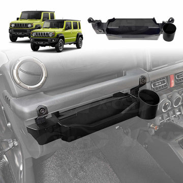 Dash Board Passenger Handle Storage Tray for Suzuki Jimny 2018-Onwards Mounted Cup Holder Organizer Accessories