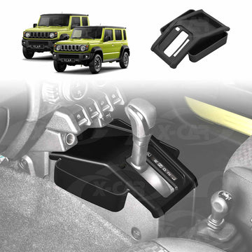 Gearbox Storage Tray for Suzuki Jimny Auto 2018-Onwards Centre Console Non-Slip Silicone Cover Side Storage Box