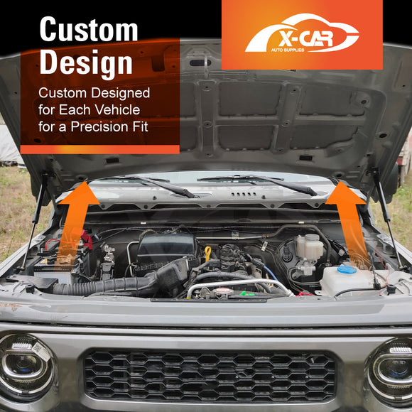 Front Bonnet Hood Struts for Suzuki Jimny 2018-Onwards Gas Lift Support Shock Damper Kit Car Accessories