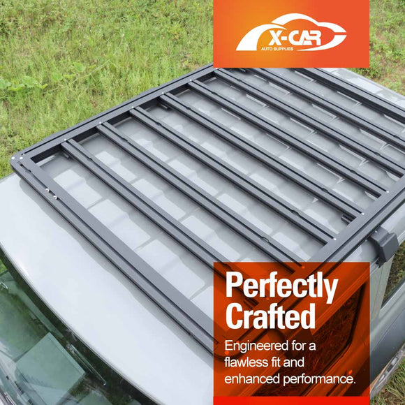 Flat Roof Luggage Rack for Suzuki Jimny 3-Door 2018-Onwards Multi-Functional Expansion Platform Aluminum Alloy