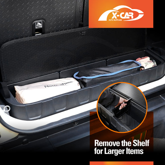 Rear Boot Storage Box Organiser for Suzuki Jimny 3-Door 2018-Onwards Car Cargo Toolbox Storage