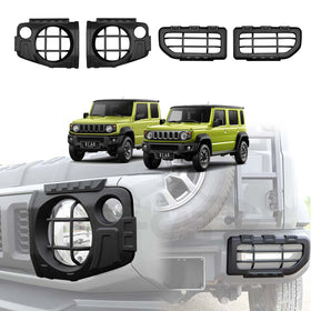 Head / Tail Light Trim Guard Set for Suzuki Jimny 2018-Onwards