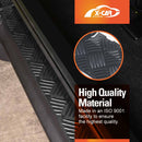 Rear Bumper Guard & Boot Sill Protector Panel for Suzuki Jimny XL 5-Door 2023-Onwards Carbon Fiber Style Scuff Plate Accessories-9