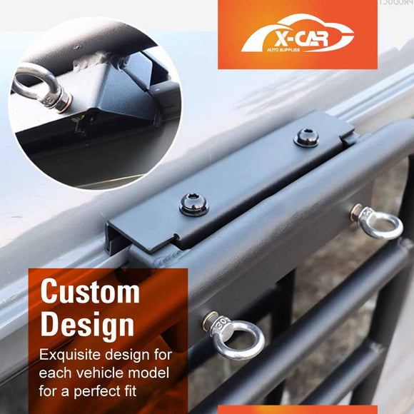 Rear Ladder/ Side Ladder for Suzuki Jimny XL 5-Door 2023-Onwards Tailgate Aluminum Alloy Climbing Rack