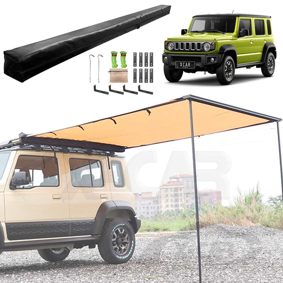 Roof Rack Side Awning for Suzuki Jimny XL 5-Door 2023-Onwards Multi-Functional Expansion Platform 4WD Off-Road Acessories