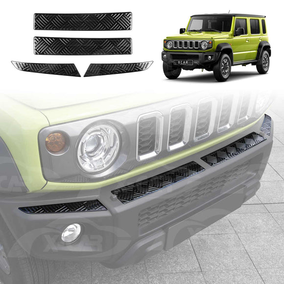 Bumper Guard & Boot Sill Protector Panel for Suzuki Jimny XL 5-Door 2023-Onwards Scuff Plate Accessories