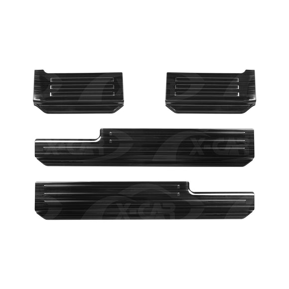 Door Sill Plate Protector Set for Suzuki Jimny XL 5-Door 2023-Onwards Front Rear Entry Car Threshold Scuff Trim Covers Guards Accessories