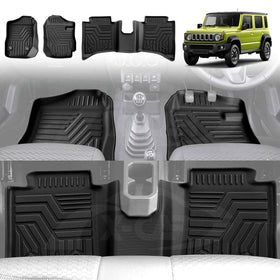 3D Floor Mats for Suzuki Jimny XL 5-Door Manual Transmission 2023-Onwards