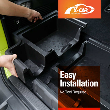 Rear Trunk Storage Box Organizer for Suzuki Jimny XL 5-Door 2023-Onwards Car Cargo Toolbox Storage Tray Accessories - 0