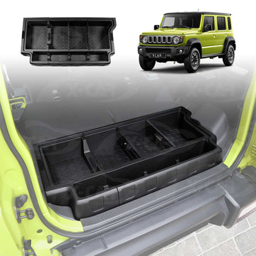 Rear Trunk Storage Box Organizer for Suzuki Jimny XL 5-Door 2023-Onwards Car Cargo Toolbox Storage Tray Accessories