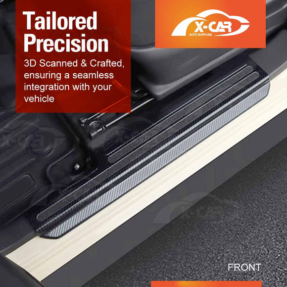 Door Sill Plate Protector Set for Suzuki Jimny XL 5-Door 2023-Onwards Front Rear Entry Car Threshold Scuff Trim Covers Guards Accessories