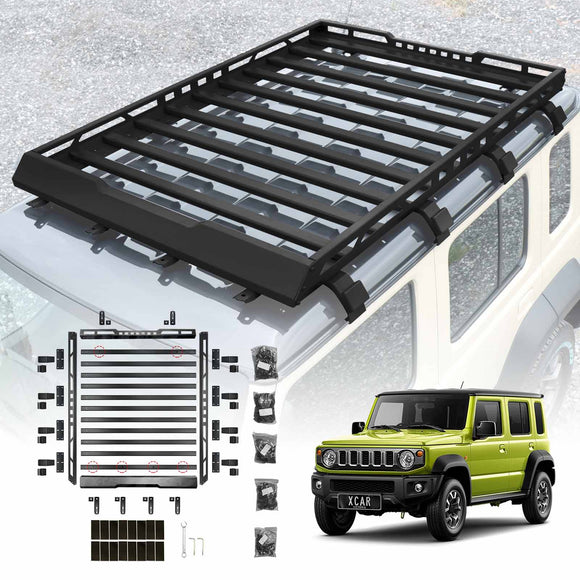 Roof Rack Side Awning for Suzuki Jimny XL 5-Door 2023-Onwards Multi-Functional Expansion Platform 4WD Off-Road Acessories