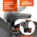 Central Armrest Storage Box with Cup Holder for Suzuki Jimny 3-Door 2018-2025 Arm Rest Interior Accessories-6