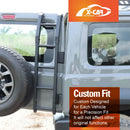 Rear Ladder/ Side Ladder for Suzuki Jimny XL 5-Door 2023-Onwards Tailgate Aluminum Alloy Climbing Rack-4