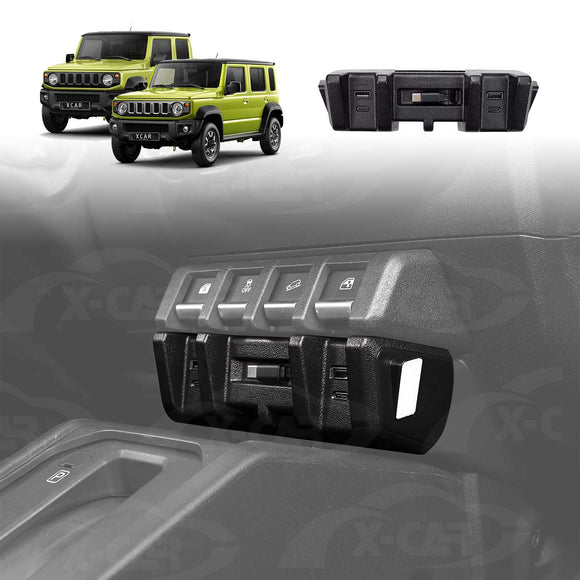 Centre Console Charger Hub for Suzuki Jimny Auto 2018-Onwards Cigarette Lighter Adapter Interior Accessories