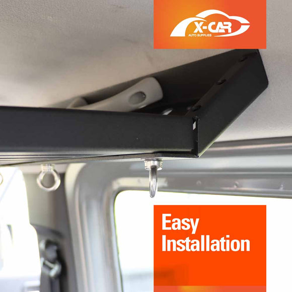 Rear Rack Storage Ceiling Shelf for Suzuki Jimny 3-Door 2018-Onwards Interior Bracket Luggage Organizer