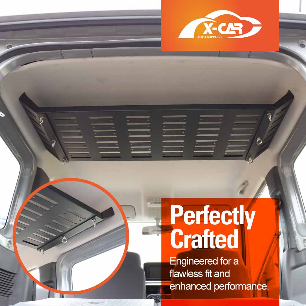 Rear Rack Storage Celling Shelf for Suzuki Jimny 3-Door 2018-2025 nterior Bracket Luggage Organizer - 0