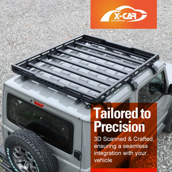 Roof Rack Side Awning for Suzuki Jimny 3-Door 2018-Onwards Multi-Functional Expansion Platform 4WD Off-Road Acessories