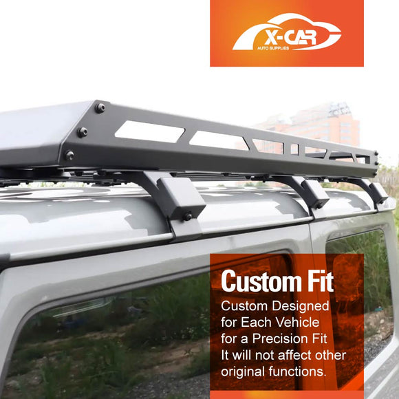 Roof Rack Side Awning for Suzuki Jimny 3-Door 2018-Onwards Multi-Functional Expansion Platform 4WD Off-Road Acessories
