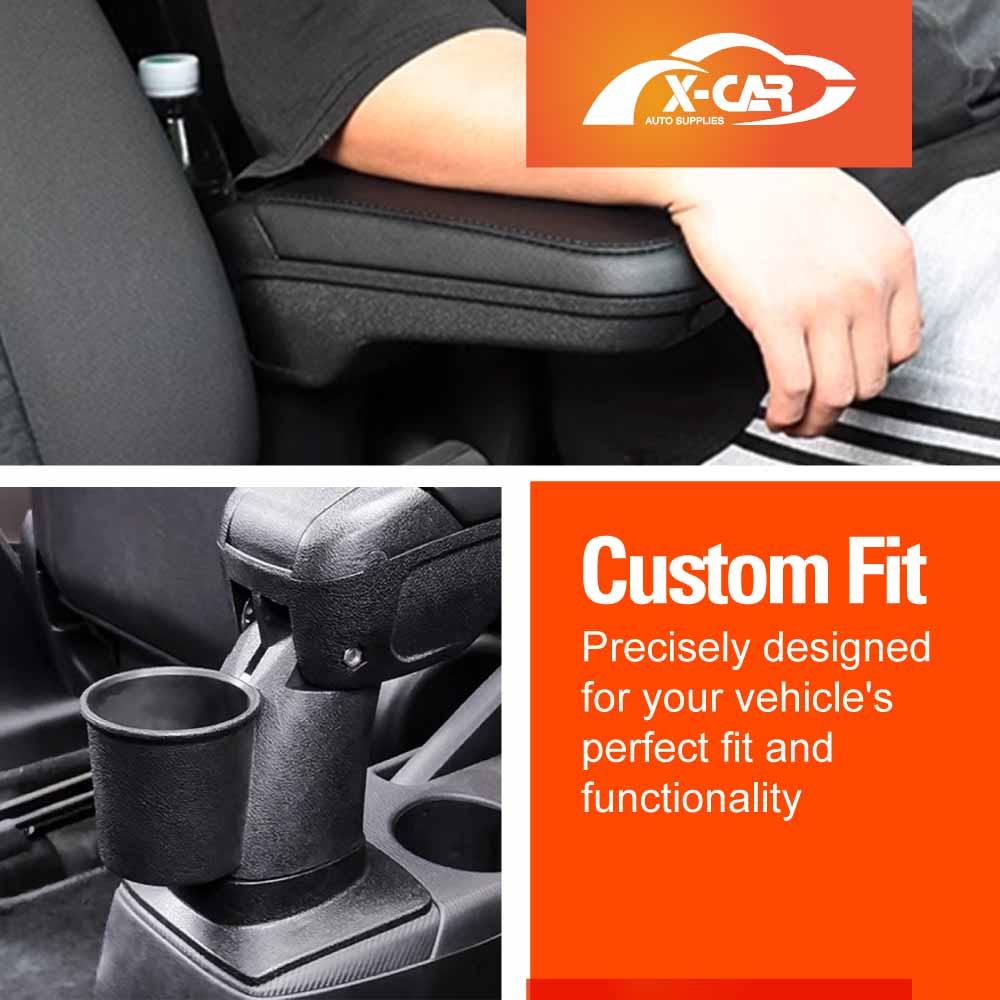 Central Armrest Storage Box with Cup Holder for Suzuki Swift 3rd Gen 2017-2024 Arm Rest Car Interior Accessories