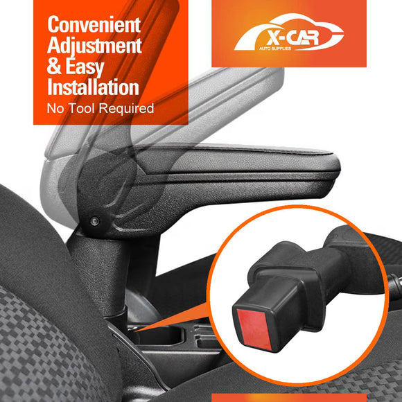 Central Armrest Storage Box with Cup Holder for Suzuki Swift 3rd Gen 2017-2024 Arm Rest Car Interior Accessories