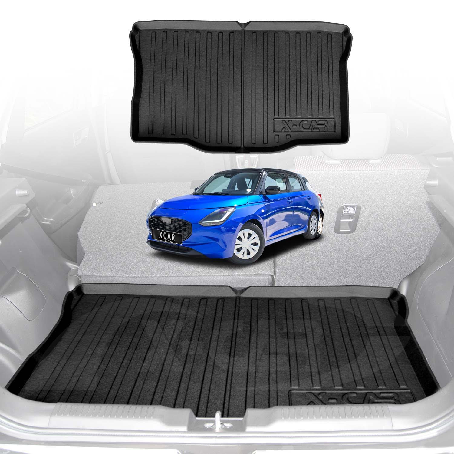 Boot Liner / Back Seats Protector for Suzuki Swift 4th Gen 2024-Onwards ...