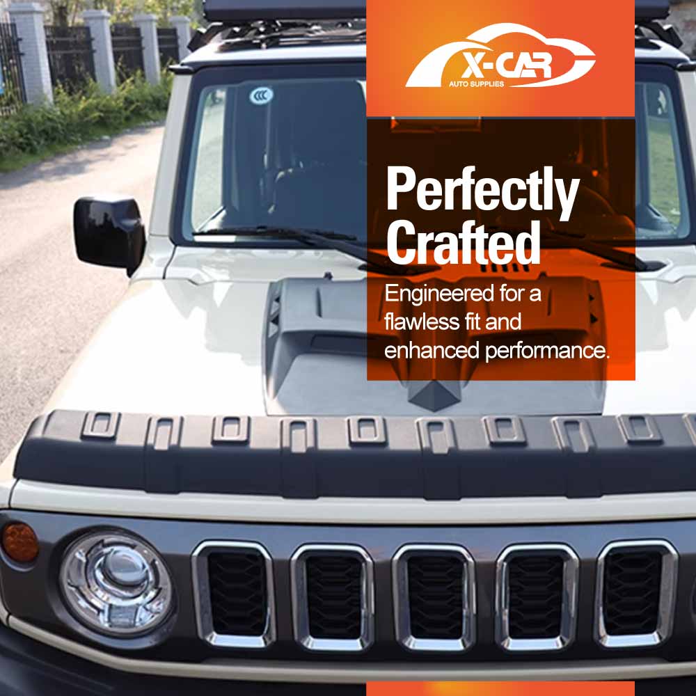 Bonnet Protector for Suzuki Jimny 3-Door 2018-2025 Front Hood Guard Trim Cover