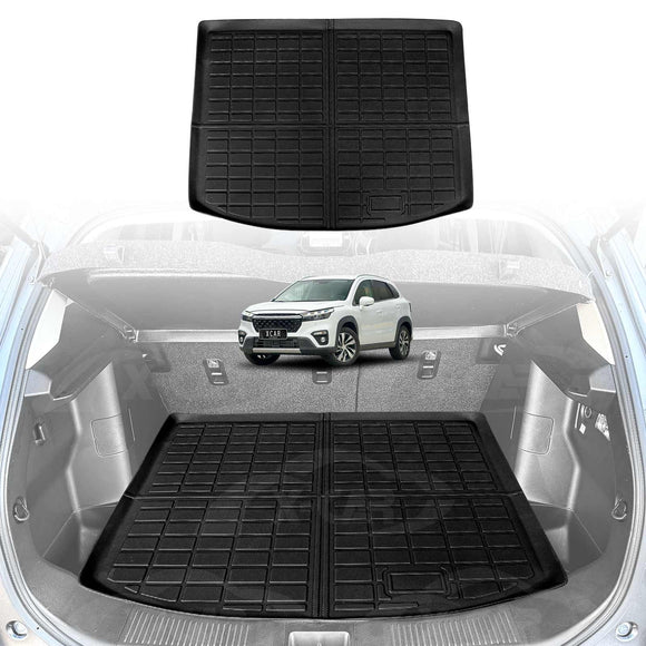 Boot Liner for Suzuki S-Cross 2022-Onwards All Weather Heavy Duty Cargo Trunk Mat Luggage Tray