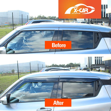 Weathershields for Suzuki Swift 2017-2024 Car Weather Shields Wind Deflectors Sun Visors - 0