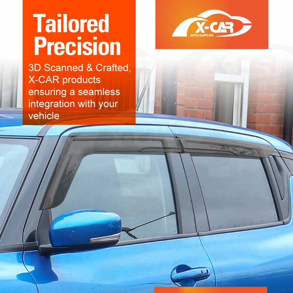 Weathershields for Suzuki Swift 2017-2024 Car Weather Shields Wind Deflectors Sun Visors