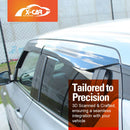 Weathershields for Suzuki Swift 2017-2024 Car Weather Shields Wind Deflectors Sun Visors-11