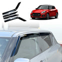 Weathershields for Suzuki Swift 2017-2024 Car Weather Shields Wind Deflectors Sun Visors