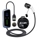 Portable Type 2 EV Charger Swappable Tail Adapters 10A/15A/20A/32A Modular Charging Kit Accessories-12