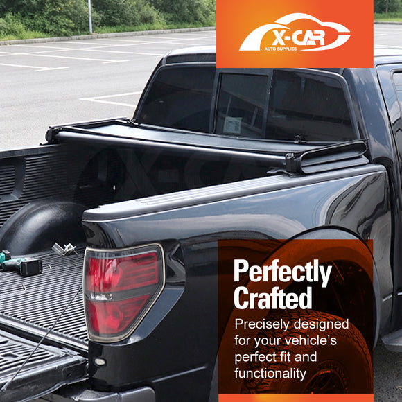 Soft Tonneau Cover for Nissan Navara D27 Series Dual Cab 2026-Onwards Tri-Fold Ute Tub Bed