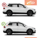 Weathershields for Volkswagen Tiguan 2016-2024 Car Weather Shields Wind Deflectors Sun Visors