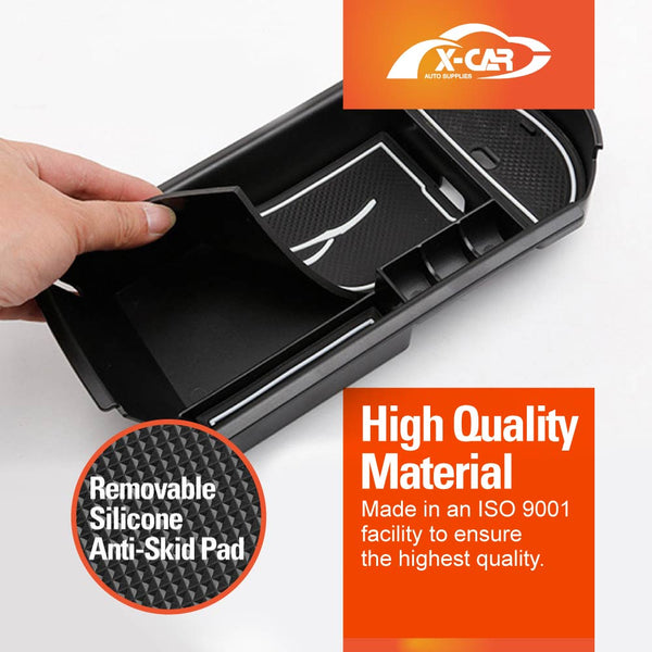 Vassoio Organizzatore Bracciolo Per Toyota C-HR CHR 2016-2022 – Nero – Facile Installazione - Foto 4