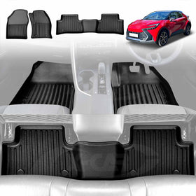 3D Floor Mats for Toyota CHR C-HR 2024-Onwards All Weather Car Liners