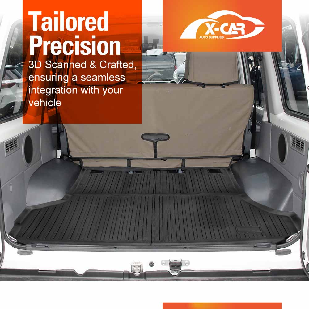 Boot Liner for Toyota Landcruiser 70/76 Series 2012-2022 Cargo Trunk Mat Luggage Tray - 0