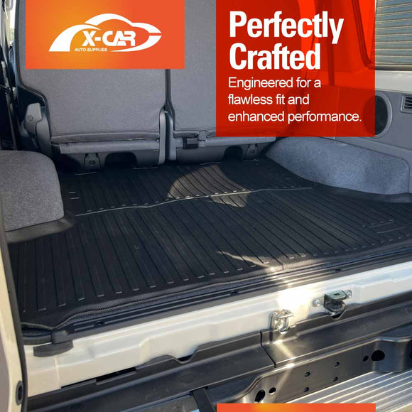 Boot Liner/Back Seat Protector for Toyota Landcruiser 70/76 Series 2023-Onwards Cargo Trunk Mat Luggage Tray
