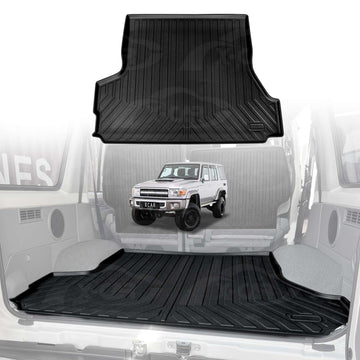 Boot Liner for Toyota Landcruiser 70/76 Series 2012-2023 Cargo Trunk Mat Luggage Tray