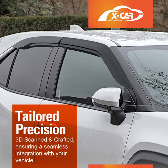 Weathershields for Toyota Yaris Cross MXP Series 2020-Onwards Car Weather Shields