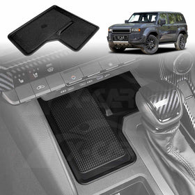 Wireless Charging Mat for Toyota Prado 250 2024-Onwards Center Console Silicone Pad