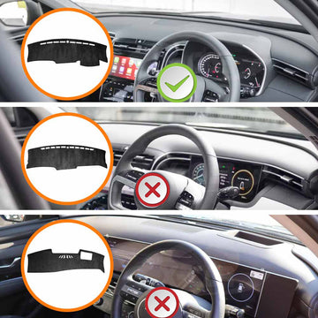 Dash Mat for Hyundai Tucson Elite 2021-2024 Non-Slip Microfiber Pad Cover - 0