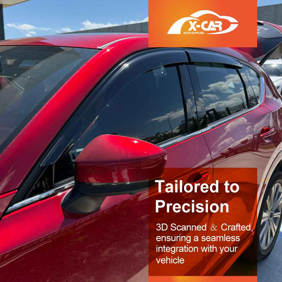 Weathershields for Mazda CX5 CX-5 2017-2025 Car Weather Shields Wind Deflectors Sun Visors