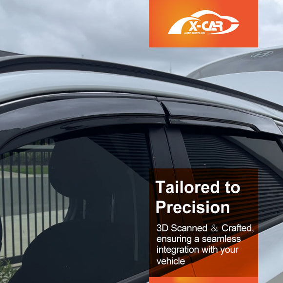 WeatherShields for Hyundai Tucson 2021-Onwards Car Weather Shields Wind Deflectors Sun Visors