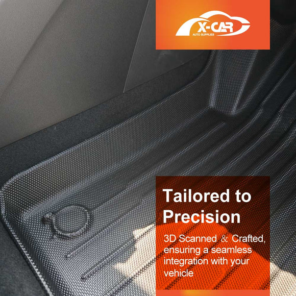 3D Floor Mats for Kia K4 2024-Onwards All-Weather Liners