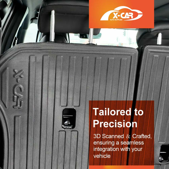 Boot Liner / Back Seats Protector for Kia Sportage 2021-Onwards Heavy Duty Cargo Trunk Mat