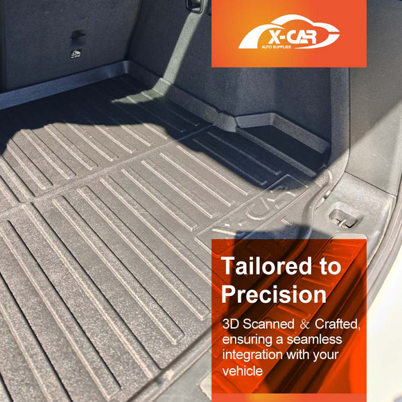 Boot Liner Back Seats Protector for BMW X3 2017-2024