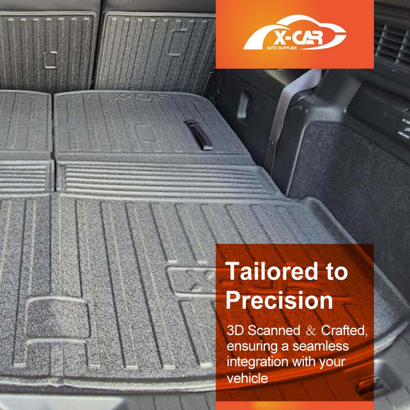 Boot Liner / Back Seat Protector for Mazda CX-80 CX80 2024-Onwards All-Weather Car Mats